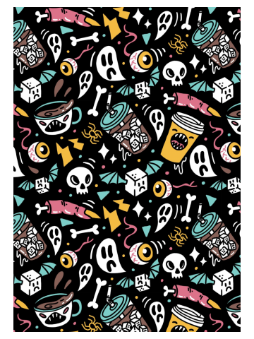 Monster Coffee Pattern