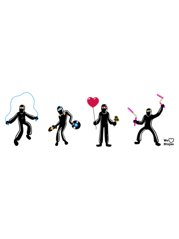 Ninjas unite to make four ninjas!