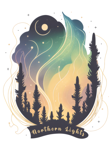 Northern Aurora Lights Arctic Spiritual Sky Night Borealis