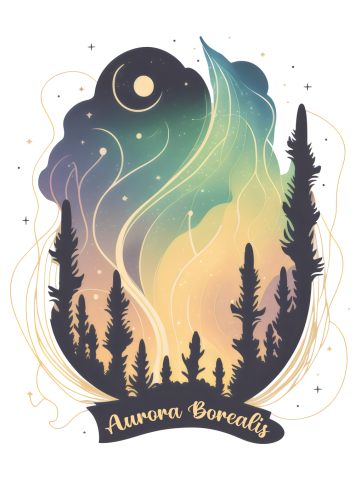 Northern Aurora Lights Arctic Spiritual Sky Night Borealis