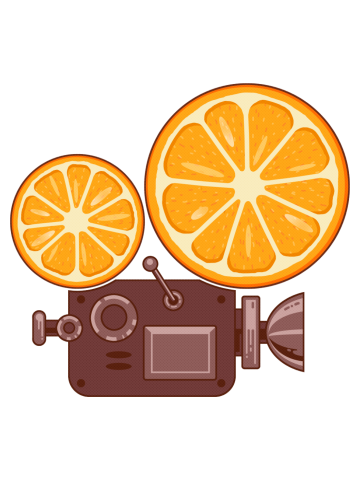 ORANGES REEL PROJECTOR