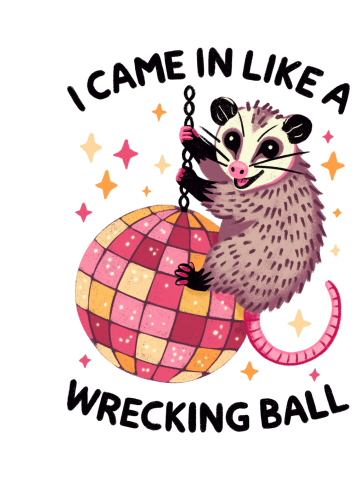 Opossum came in like a wrecking ball