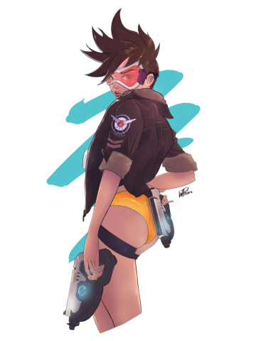 Overwatch Summer Tracer [Full]