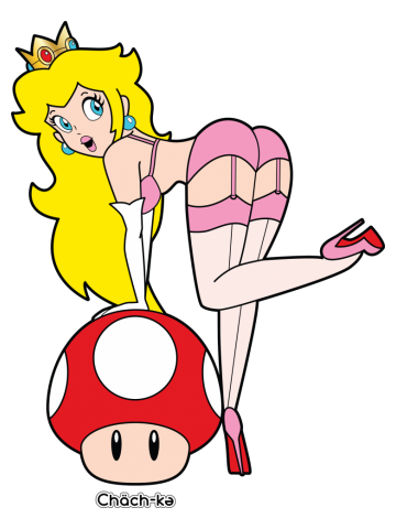PINUP PRINCESS PEACH