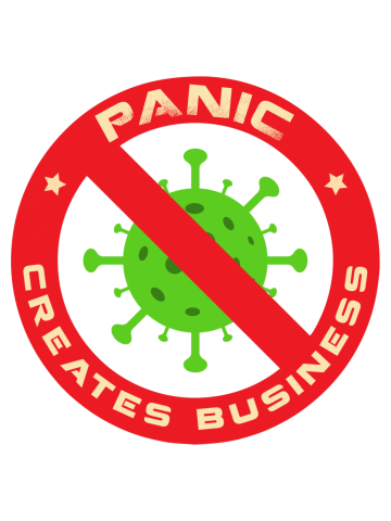 Panic Creates Business …
