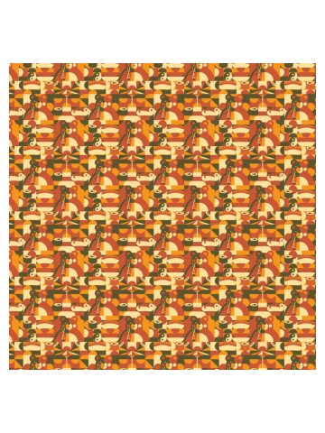 Pattern Bear Sushi