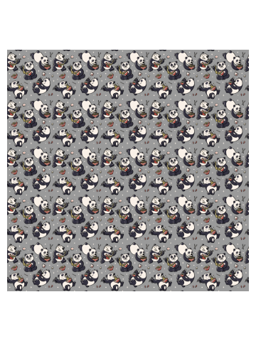 Pattern Ramen Pandas