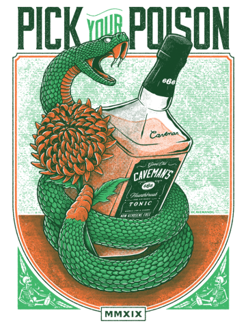 Pick Your Poison Whiskey (Clear Base)