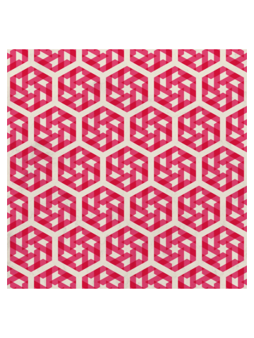Pink Star Pattern