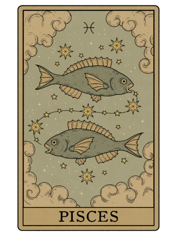 Pisces Tarot Card