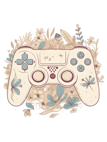 Play Station Game Controller Gamer Art Console Aesthetic Boy