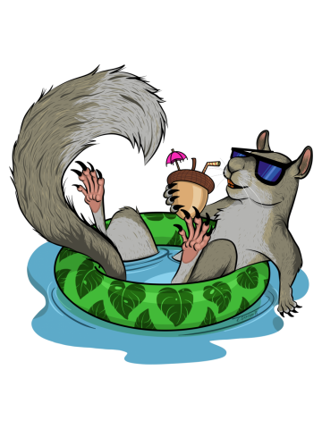 Pool Squirrel