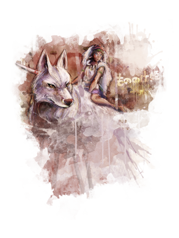 Princess Mononoke's Ride