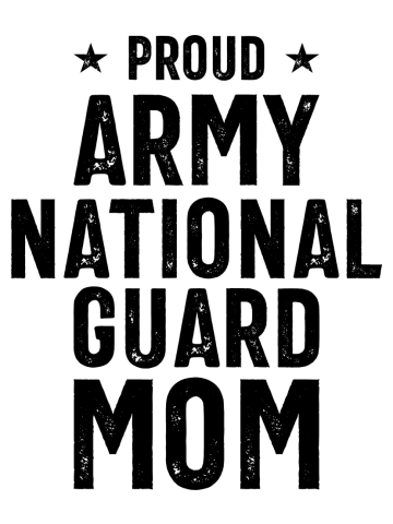 Proud Army National Guard Mom - Memorial Day