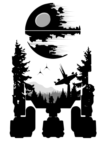 R2D2 on Endor 
