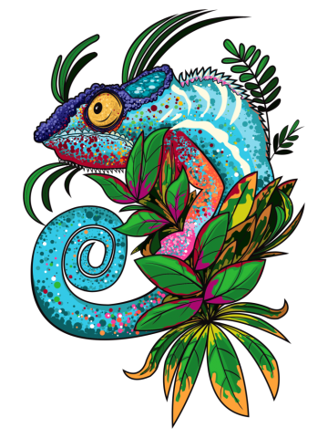 Rainbow Chameleon