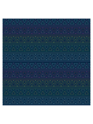 Rainbow Triangles Patterns