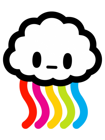Rainbow cloud