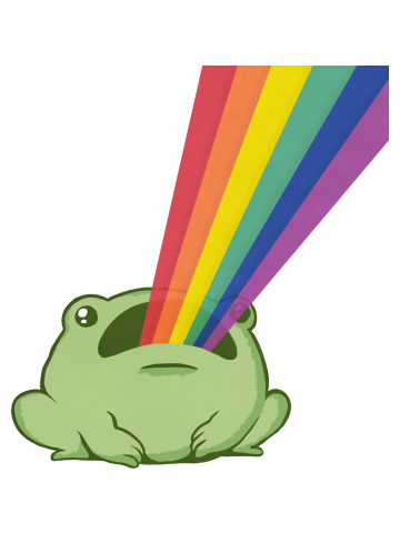 Rainbow frog