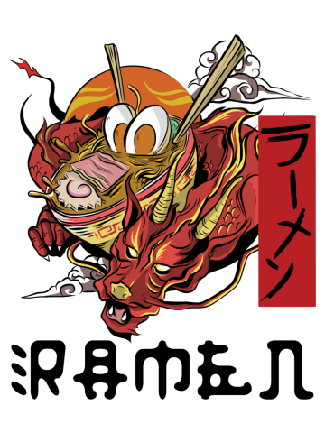 Ramen Dragon Noodles Japan Gift Japanese