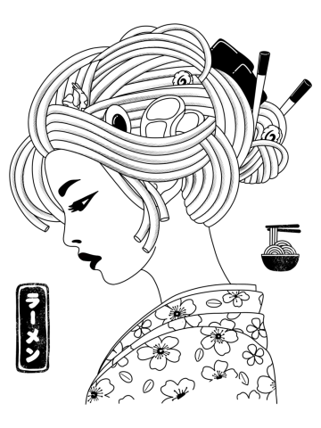 Ramen Geisha Minimalist