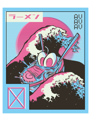 Ramen Vaporwave