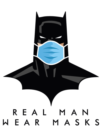 Real man Wear Masks