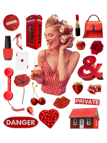 Red Collage
