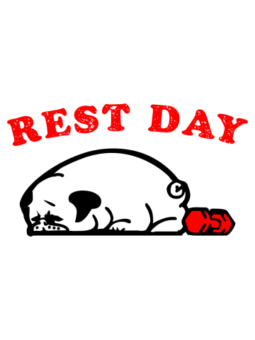 Rest Day Pug
