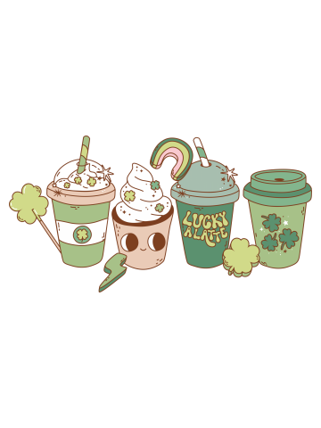 Retro St Patricks Day Drinks