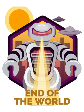 Retro killer Robot - End of the world