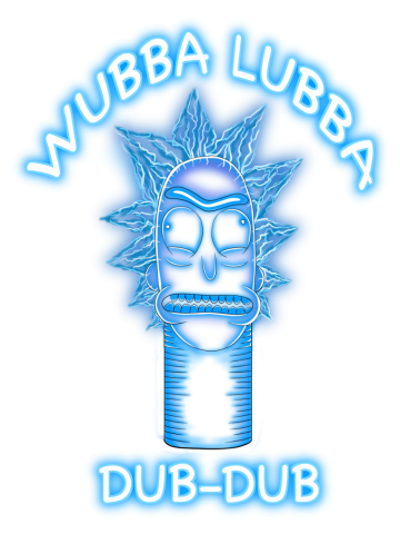 Rick and morty Wubba Lubba Dub Dub