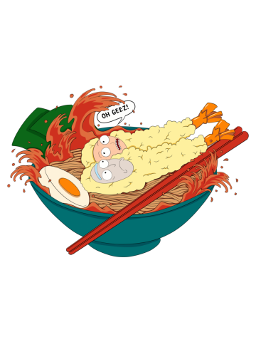 Rick and morty ramen