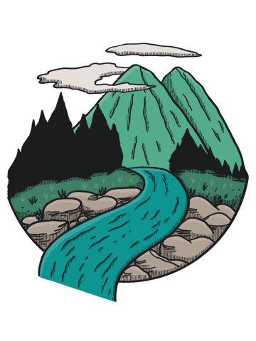 Rivers, Mountains and Trees