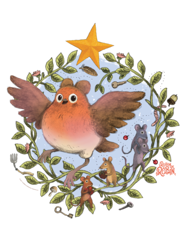 Robin Robin at Nightfall