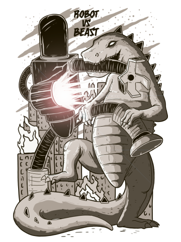 Robot VS Beast