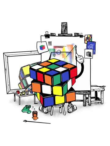 Rubik's cubism