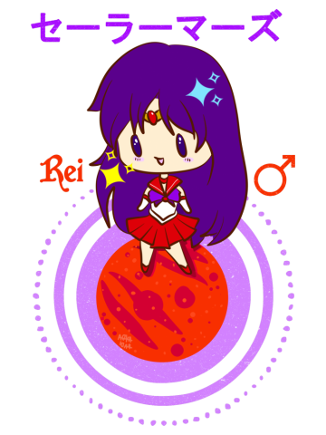SAILOR KAWAII MARS GIRL