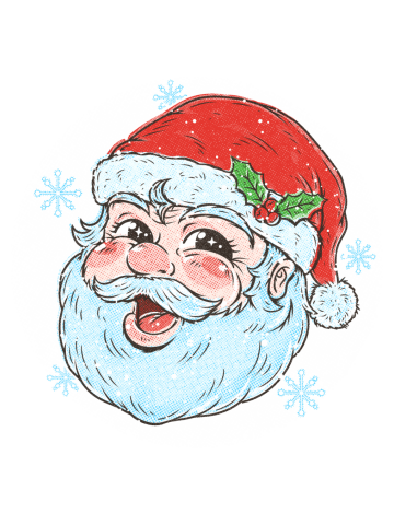 SANTA CARTOON