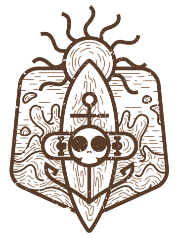 SSSS (Sun,Surf,Sea,Skull)