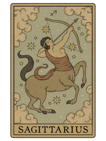 Sagittarius Tarot Card