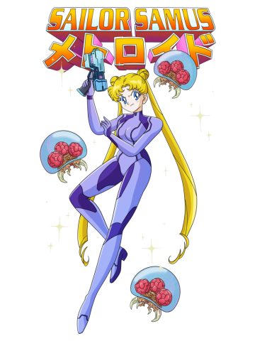 Sailor Samus (zero suit)