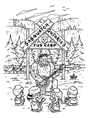 Sasquatch Guthrie's Fun Camp