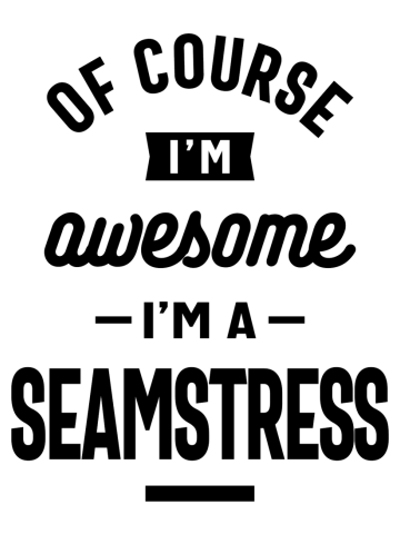 Seamstress Gift Funny Job Title Profession Birthday Idea