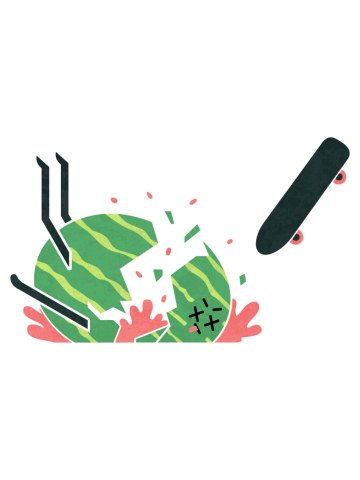 Skating Melon