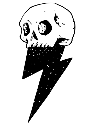Skull lightning
