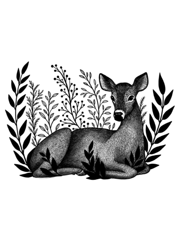 Sleepy Deer