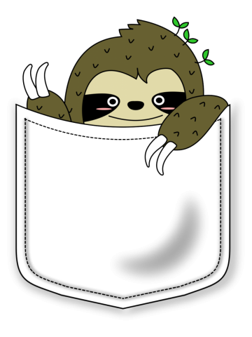 Sloth in my pocket