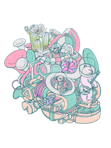 Smooth jazz spaceship