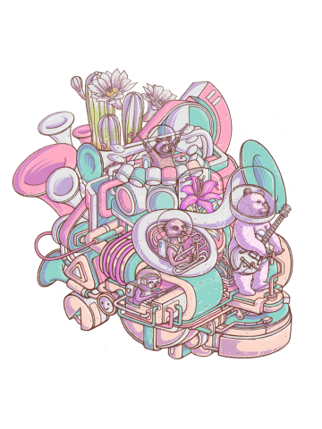 Smooth jazz spaceship